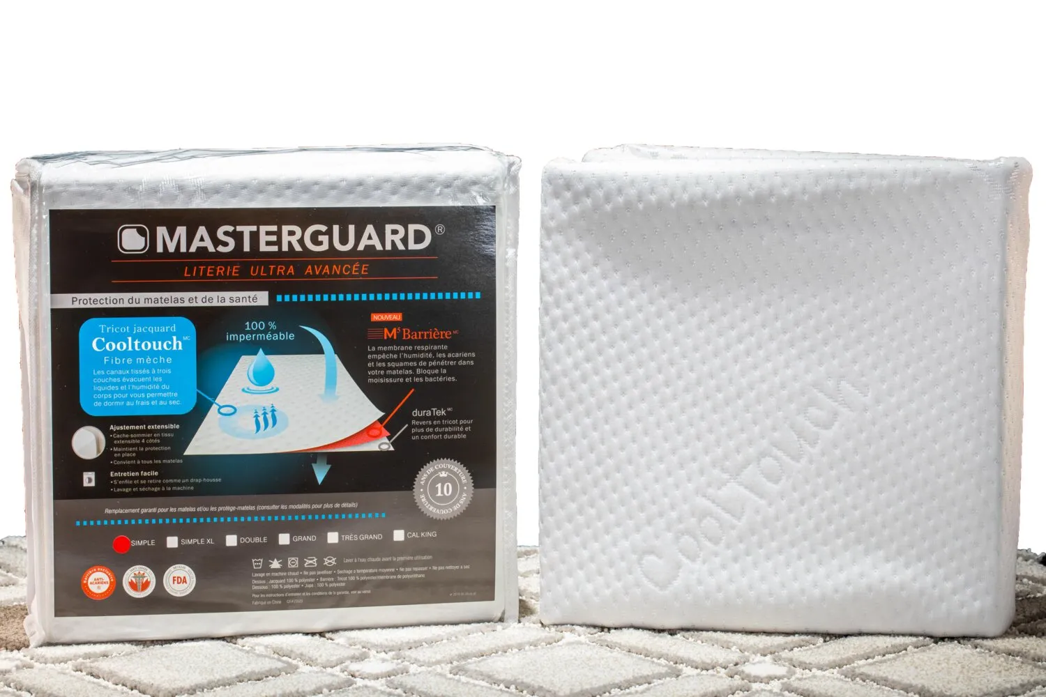 MasterGuard® CoolTouch™ Twin XL Mattress Protector