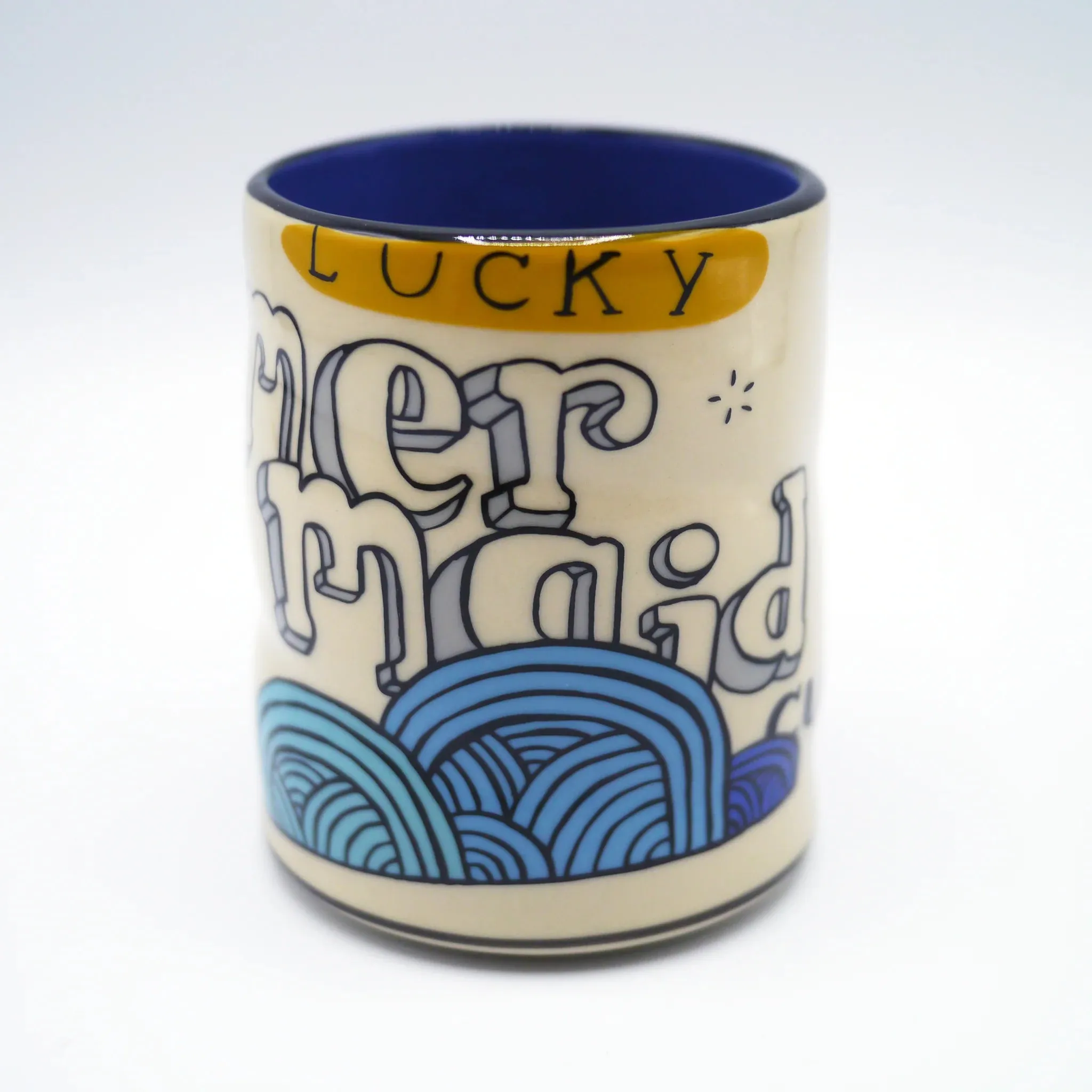 Mermaid Lucky Cup - 9oz, Large