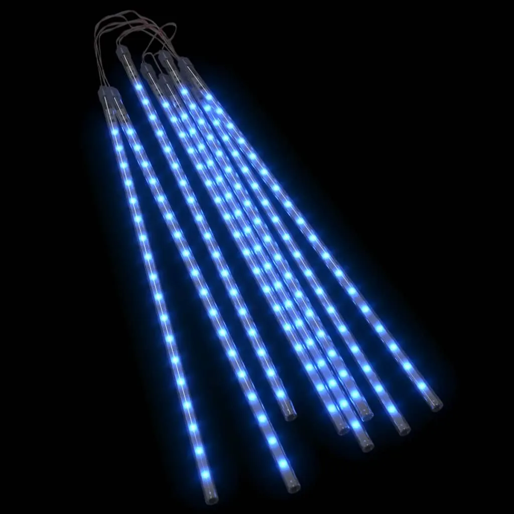 Meteor Lights 8 pcs 50 cm Blue 288 LEDs Indoor Outdoor