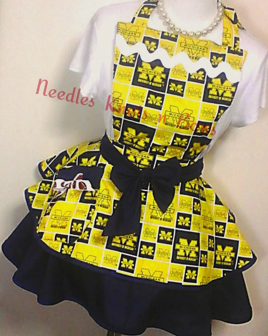 Michigan Wolverines Women's Apron