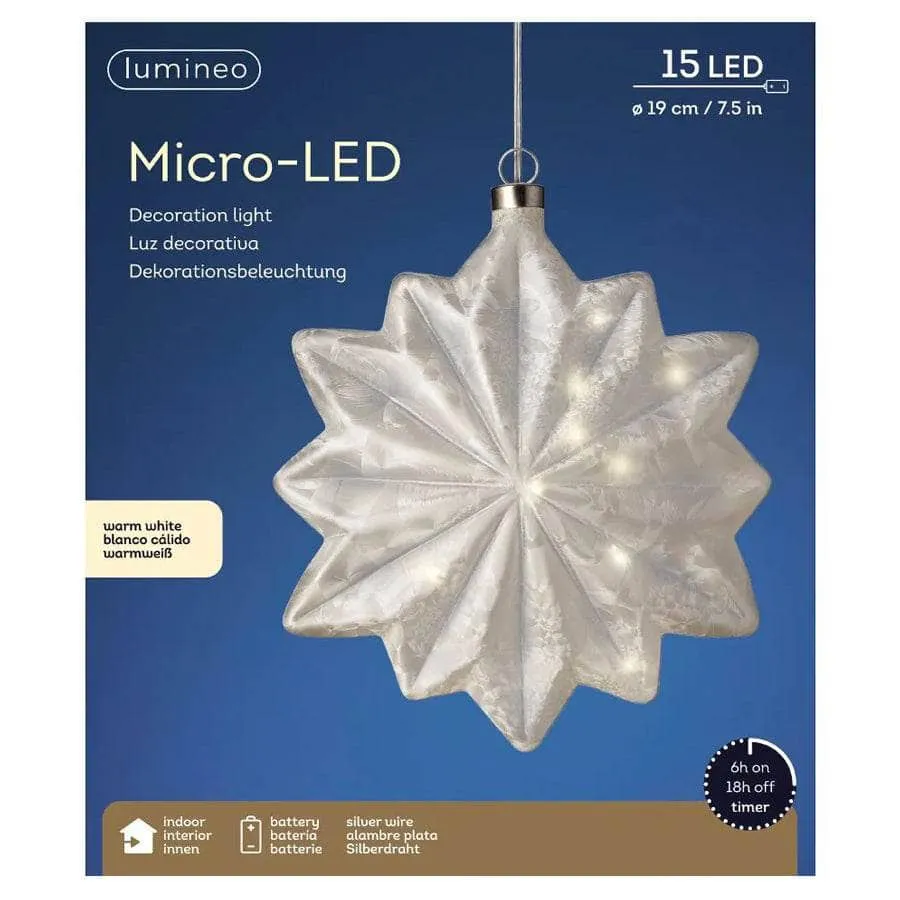 Micro LED Flower Decoration - 19cm