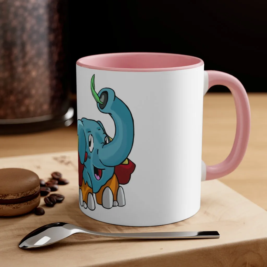 Mudphant Accent Coffee Mug, 11oz