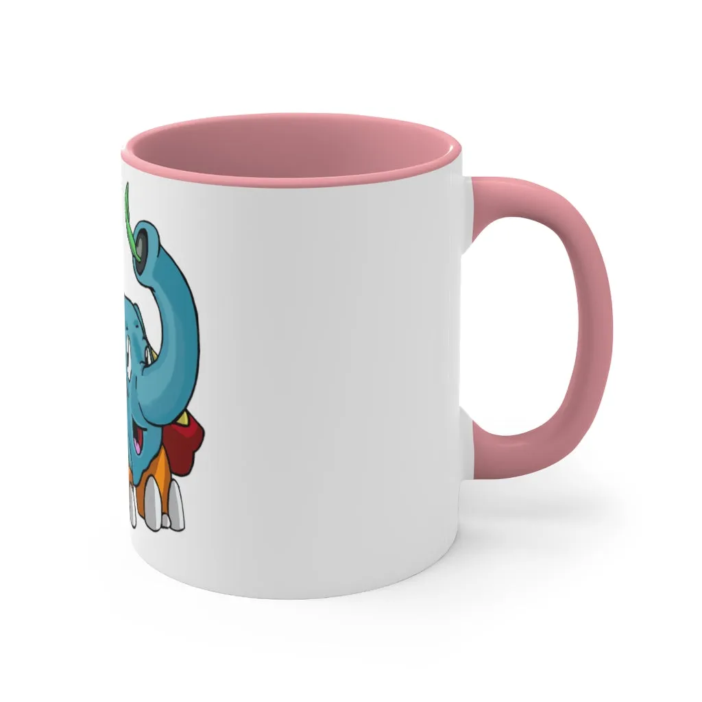 Mudphant Accent Coffee Mug, 11oz