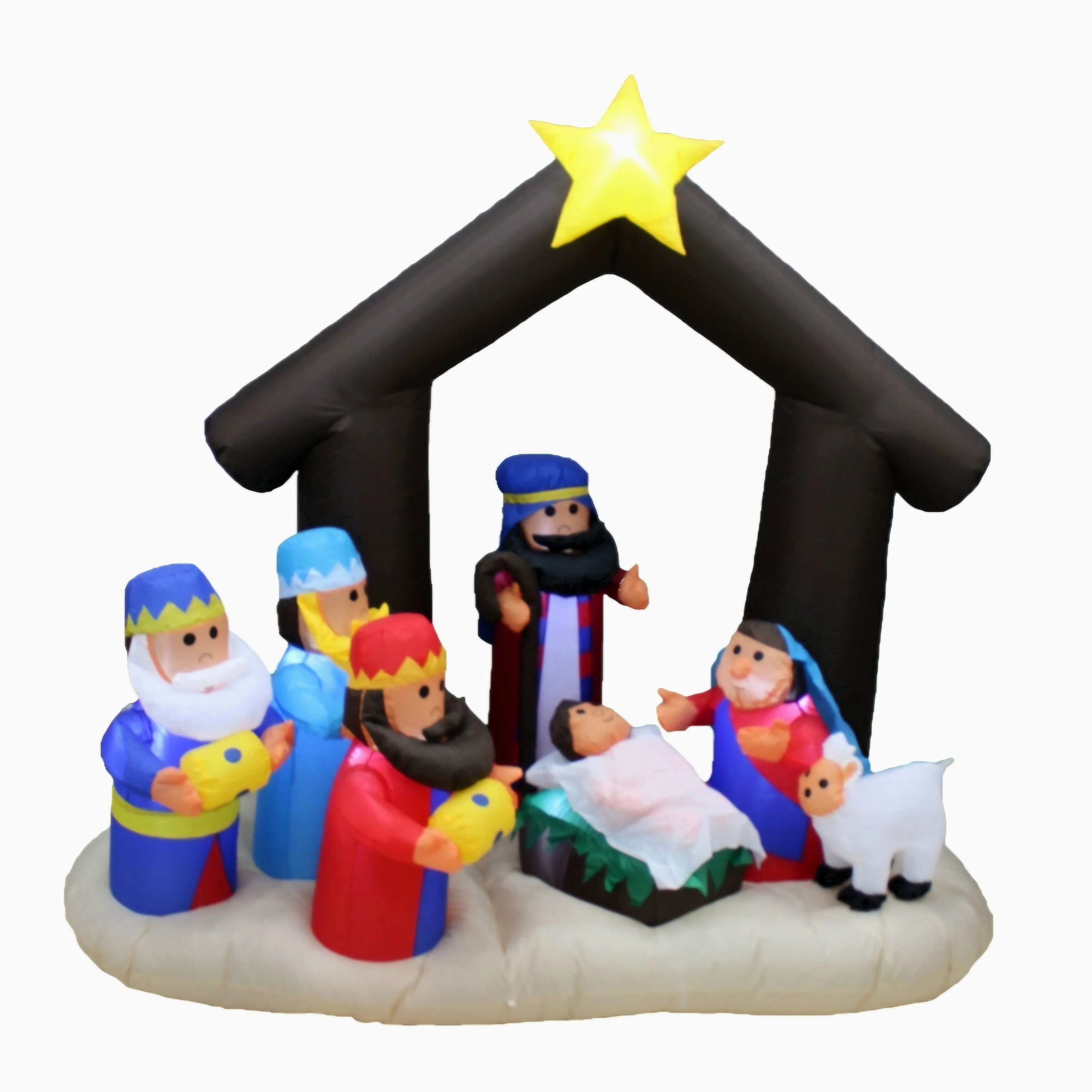 Nativity Scene - 6FT Illuminated Inflatable