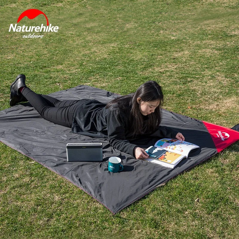 NatureHike Waterproof Picnic Mat Pad Camping Mat Foldable Sleeping Mattress Aluminum Foil