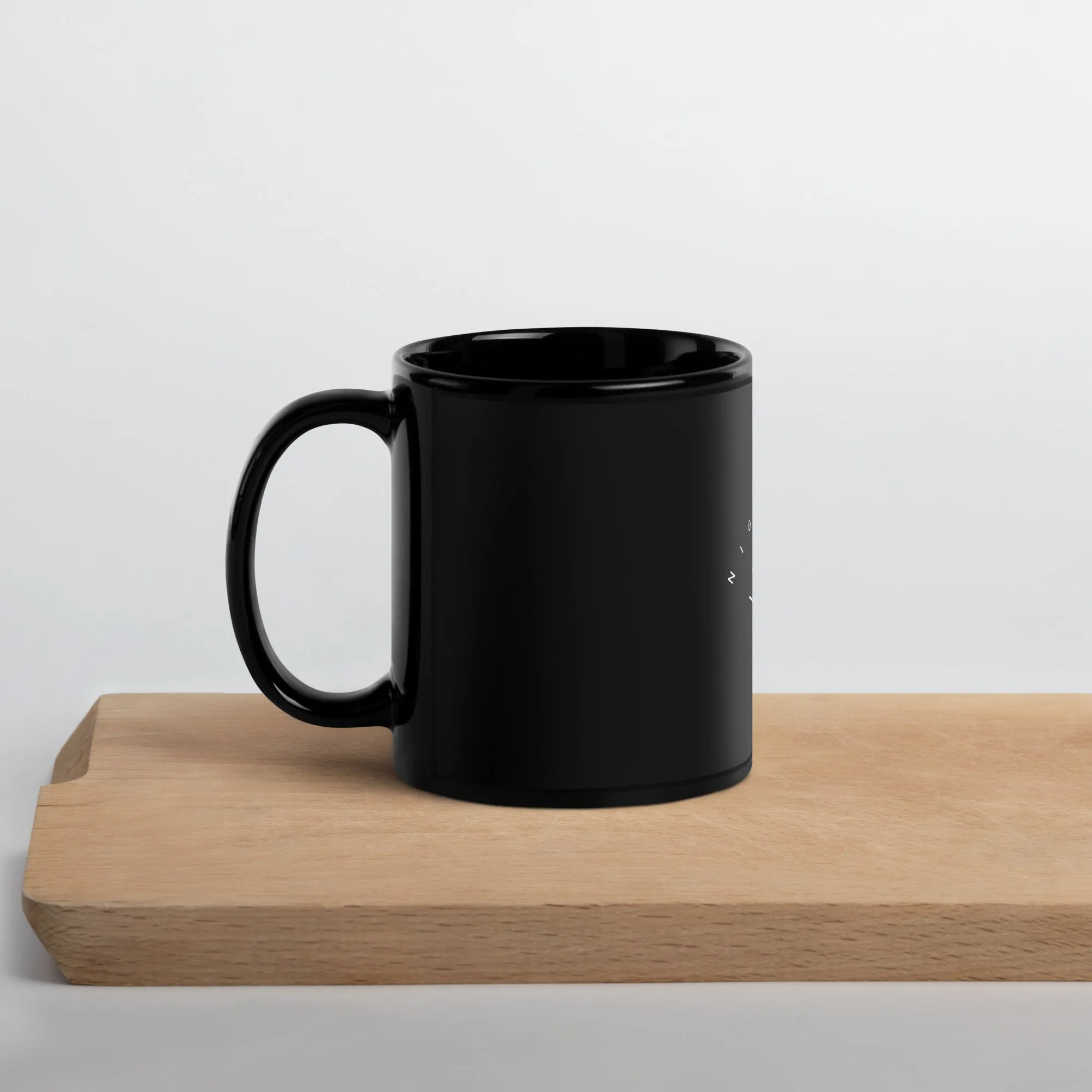 Nightbirde Logo Black Mug