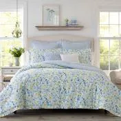 Nora Sun Blue Comforter Bonus Set