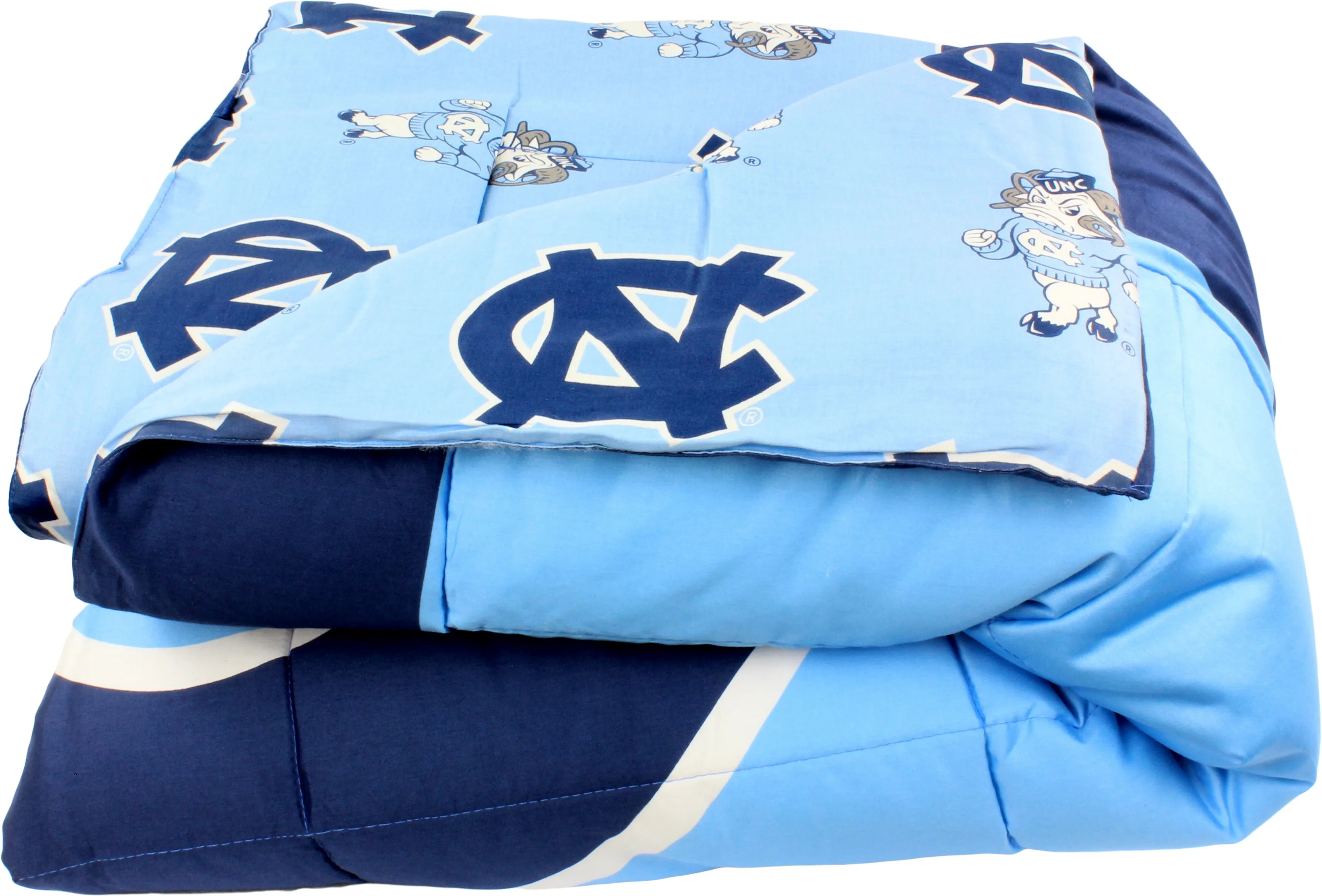 North Carolina Tar Heels Reversible Cotton Comforter Set