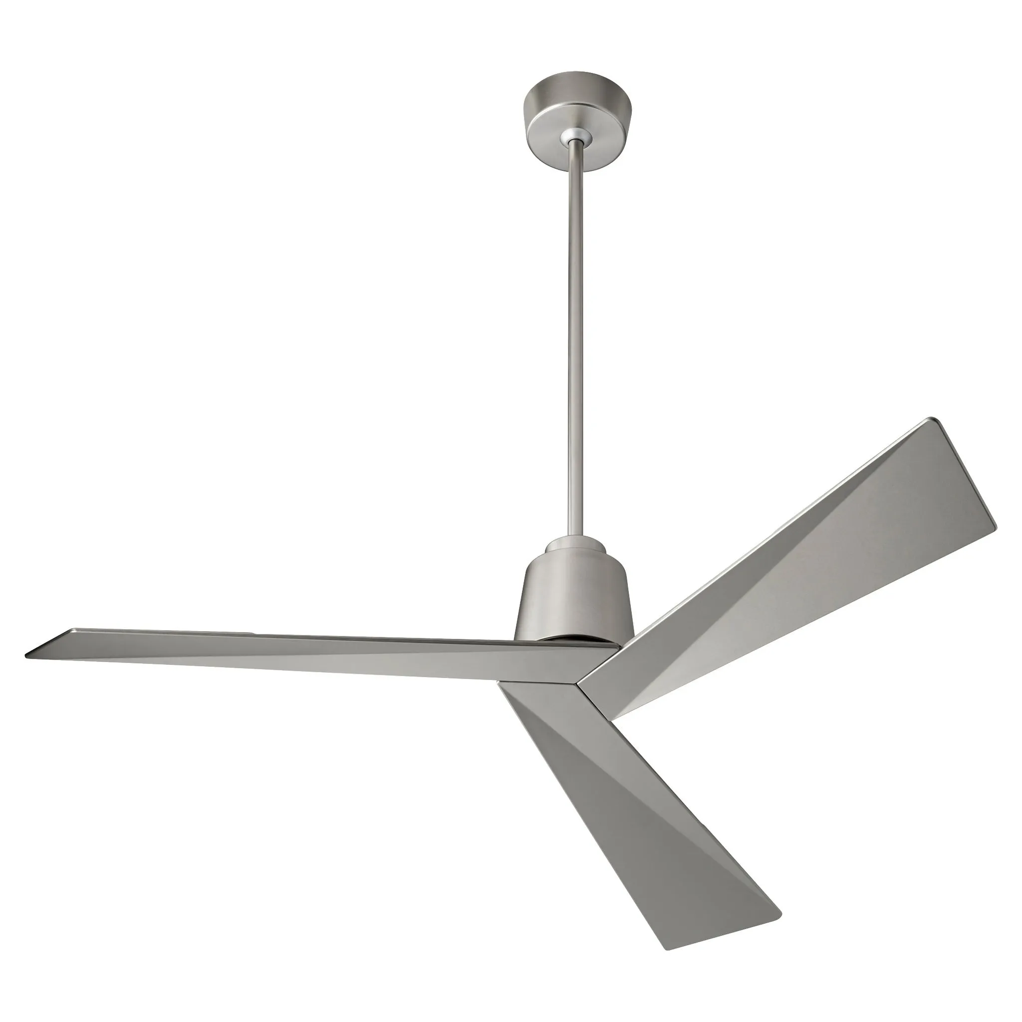 Oxygen DYNAMO Ceiling Fan with Remote - Modern, Contemporary - 54 Inch - Damp Rated - 6 Speeds - Reversible with Remote