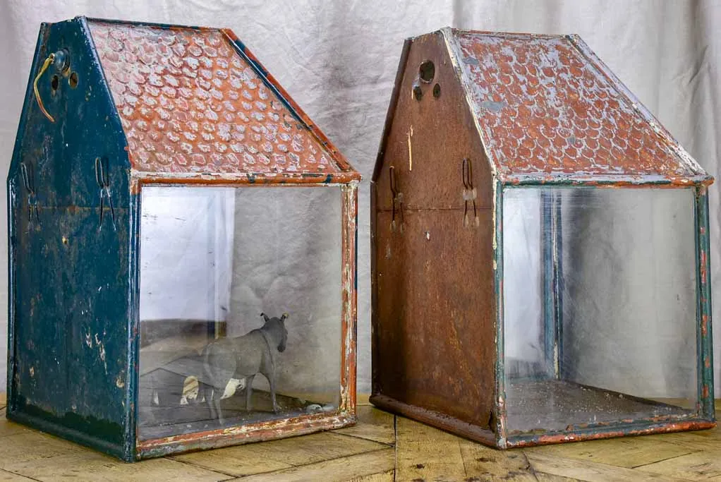 Pair of 1930's French garden lanterns