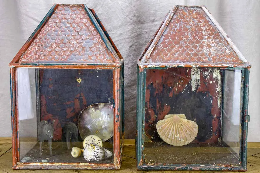 Pair of 1930's French garden lanterns