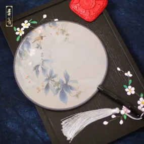 Palace Fan Traditional Craft Fan Chinese Silk Fan 0007