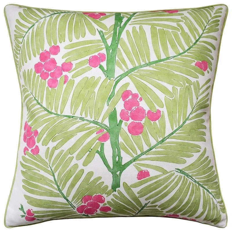 Palmar Print Spring Decorative Pillow Ryan Studio