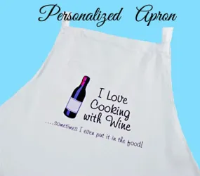 Personalized Wedding Apron