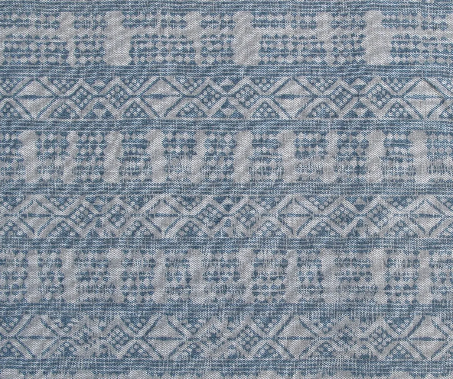 Peter Dunham Addis Designer Pillow Cover in Mist Blue