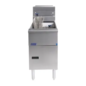 Pitco Twin Basket Single Tank Solstice LPG Fryer SG14S