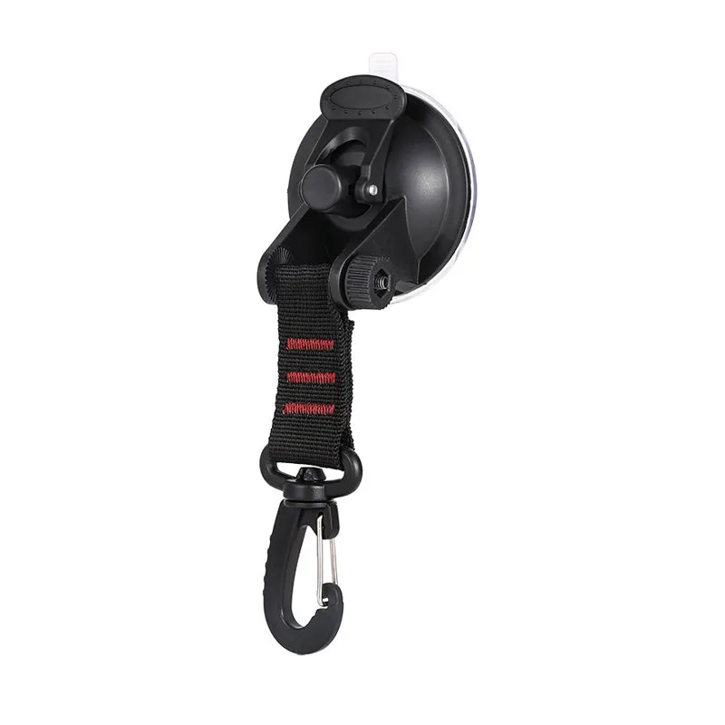 Powerful vacuum suction cup with hook for safe hanging