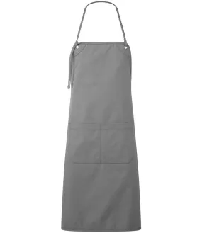 Premier 'Artisan's Choice' Double Pocket Canvas Apron | Dark Grey