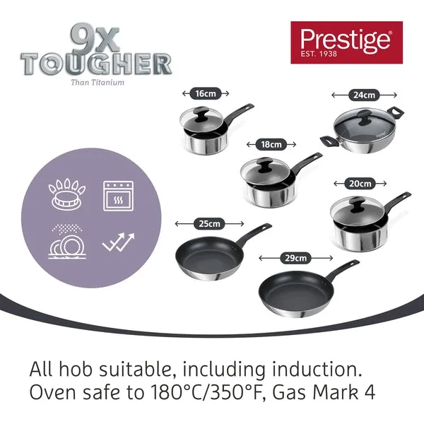 Prestige 9 X Tougher 6 Piece Set