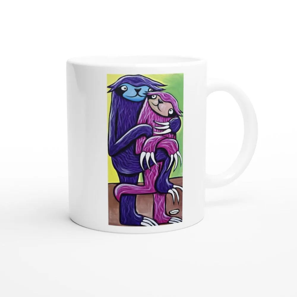 "Sloth Hug" Mug