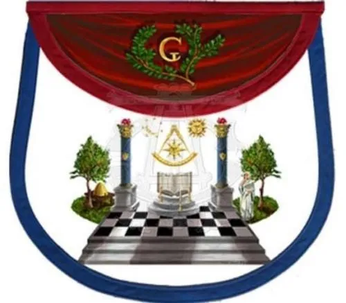 "The Hughes" Past Master Masonic Apron