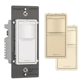 radiant Occupancy Sensor, Single Pole or 3-Way, 600W, 120V, White|Ivory|Light Almond