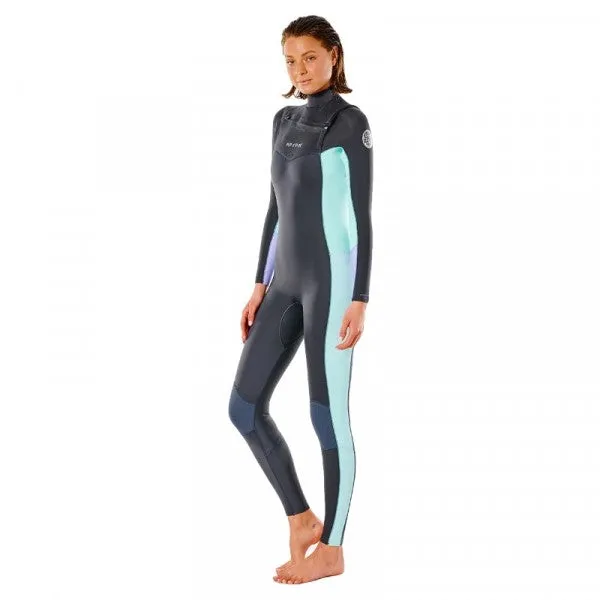 Ripcurl Dawn Patrol Womens 3/2mm Chest Zip Steamer (2022)