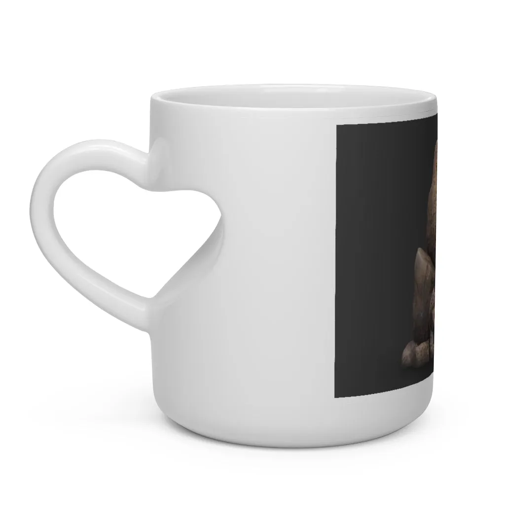 Rocks Heart Shape Mug