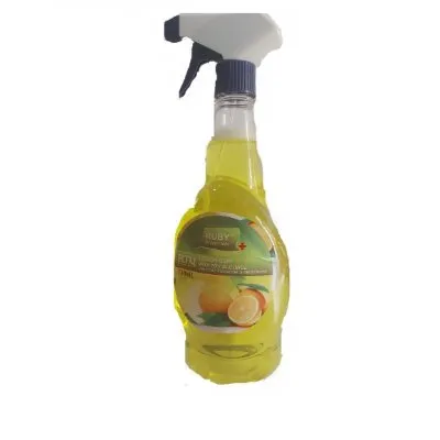 Ruby Disinfectant Lemon Quat With Alcohol 750 ml