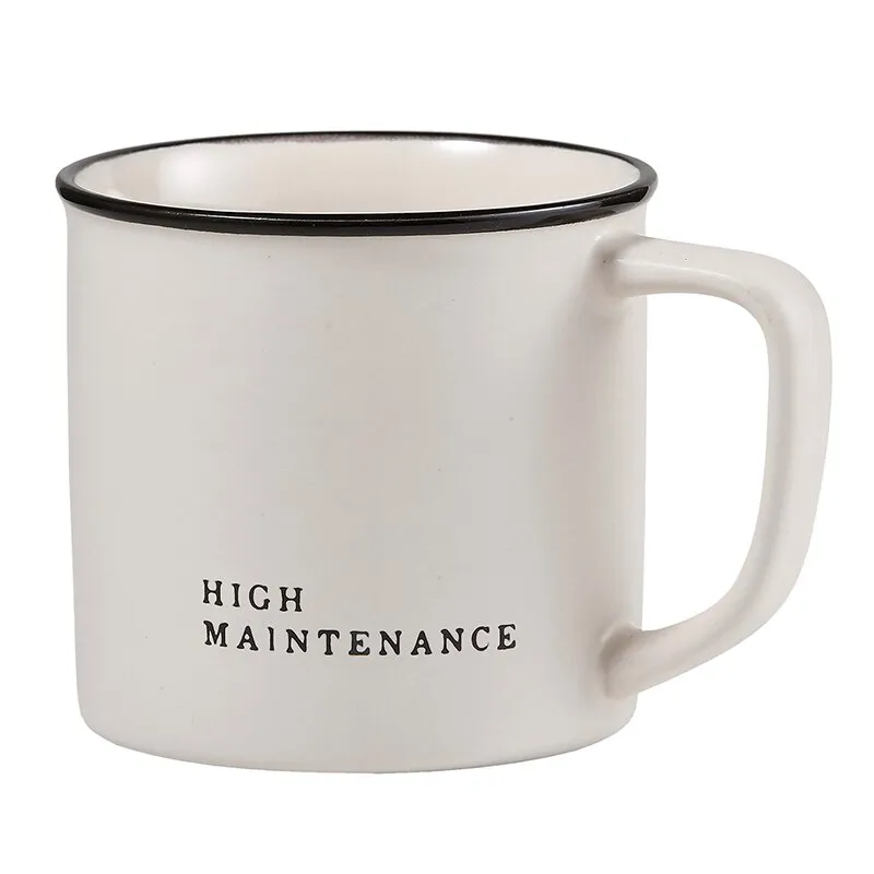 Santa Barbara Design Studio Face to Face Coffee Mug - High Maintenance