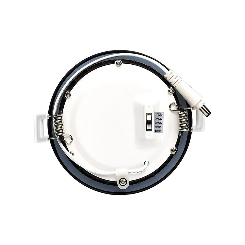 Satco S11874 4" 10W LED Direct Wire Edge-Lit Downlight, CCT Selectable