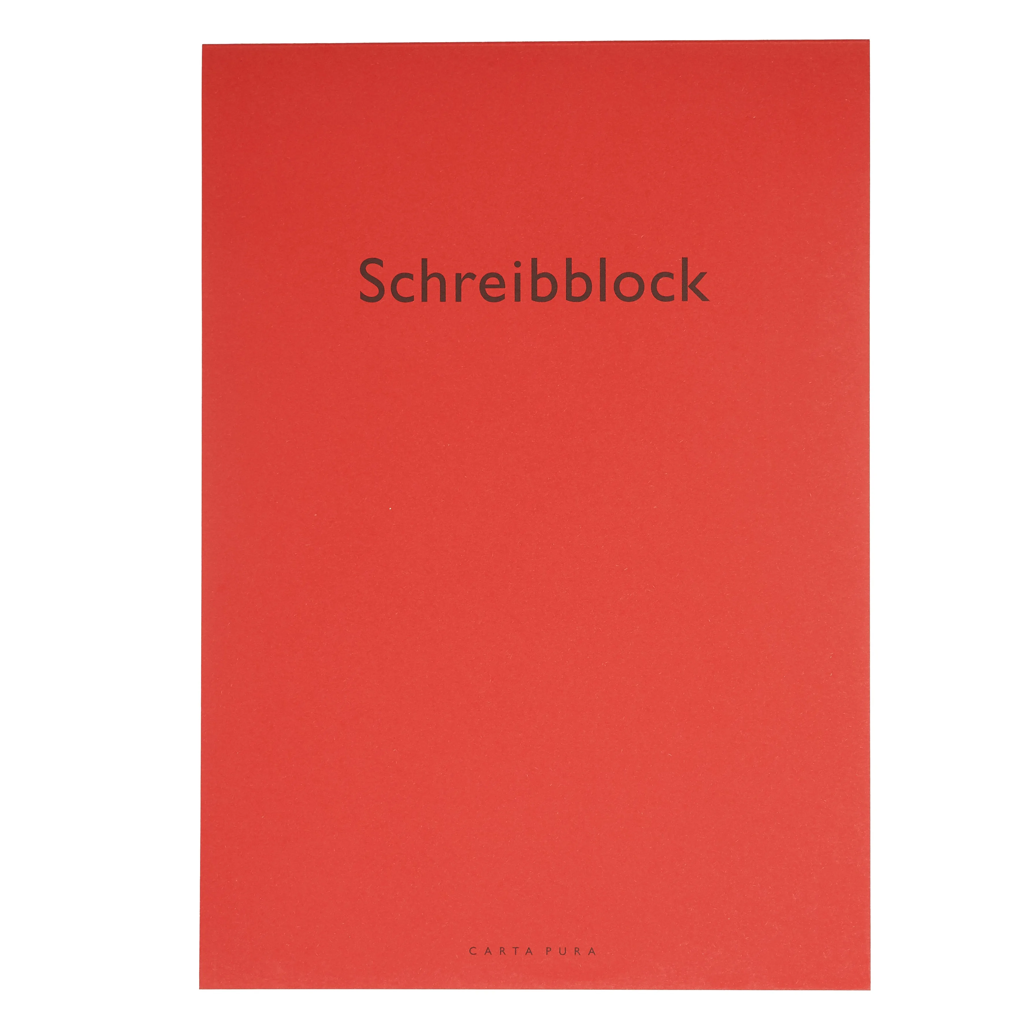 Schreibblock Writing Pad - A4 Red