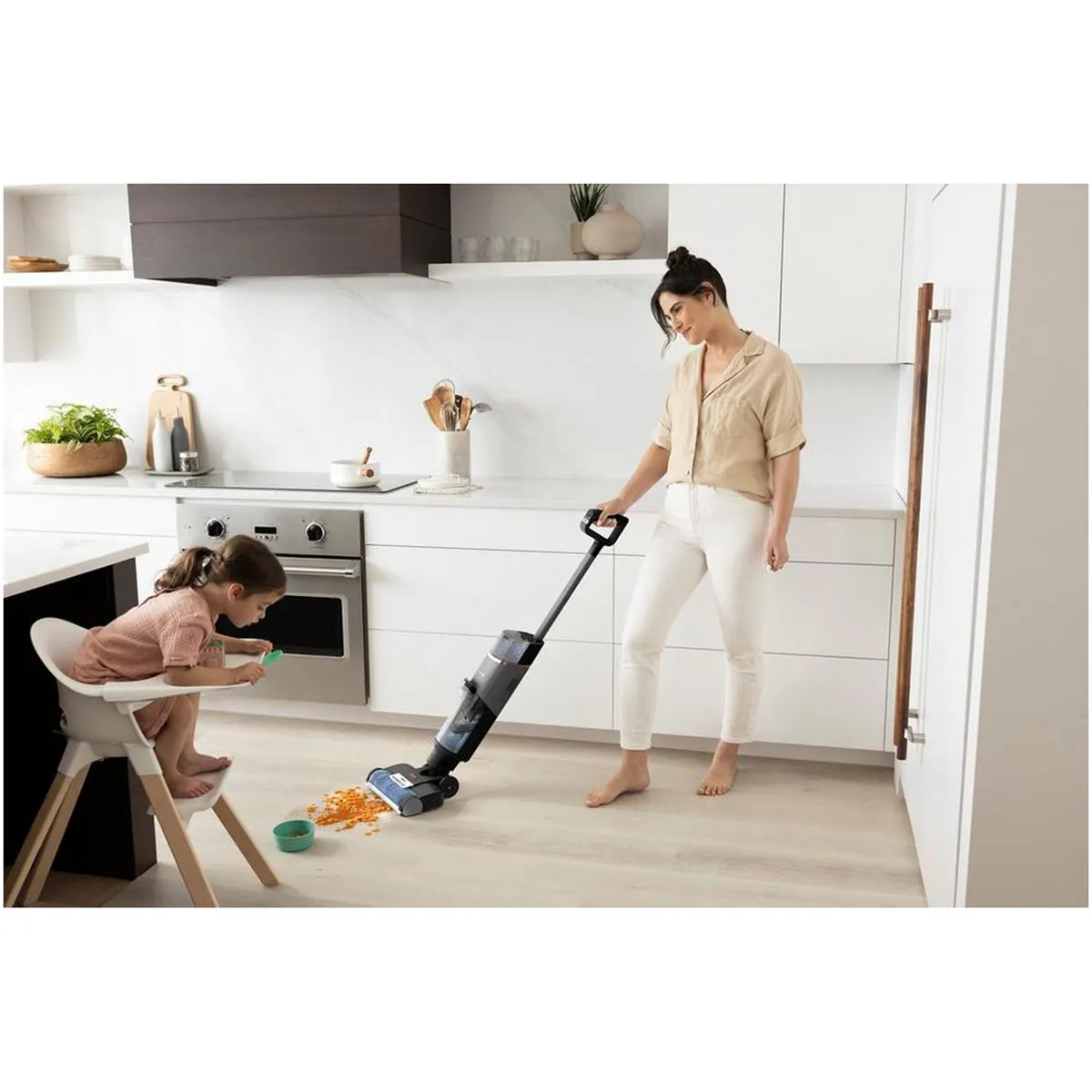 Shark WD210UK HydroVac Cordless Hard Floor Cleaner Charcoal Grey