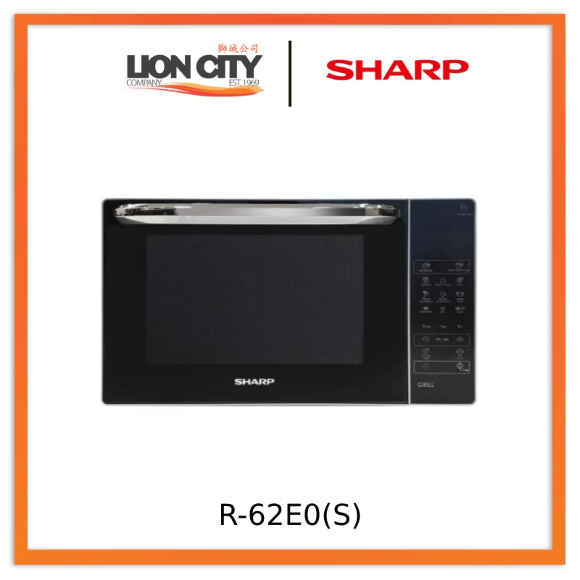 Sharp R-62E0(S) Microwave Oven