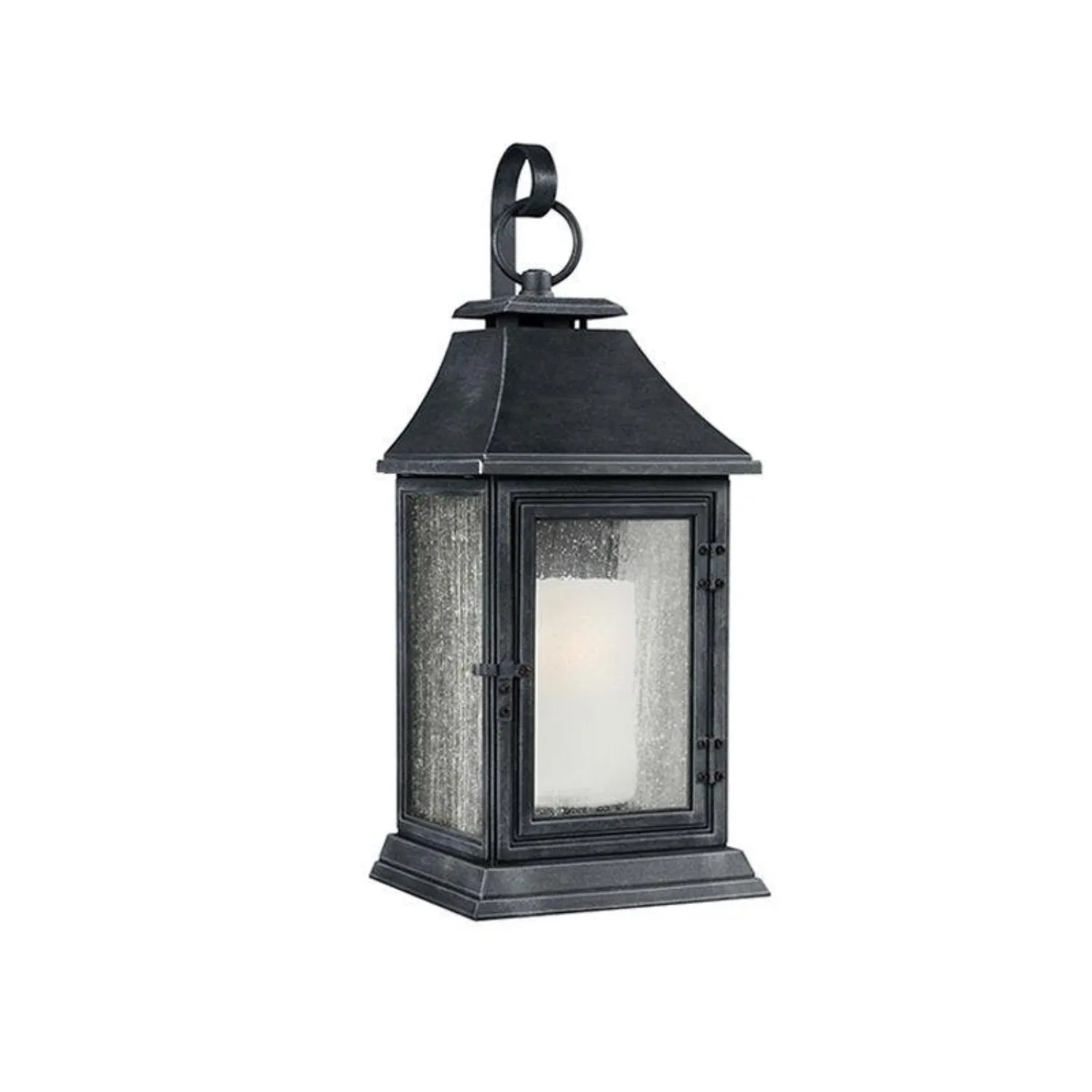 Shepherd Wall Lantern E27 Dark Weathered Zinc in Different Sizes Elstead Lighting - ELS.FE-SHEPHERD-2