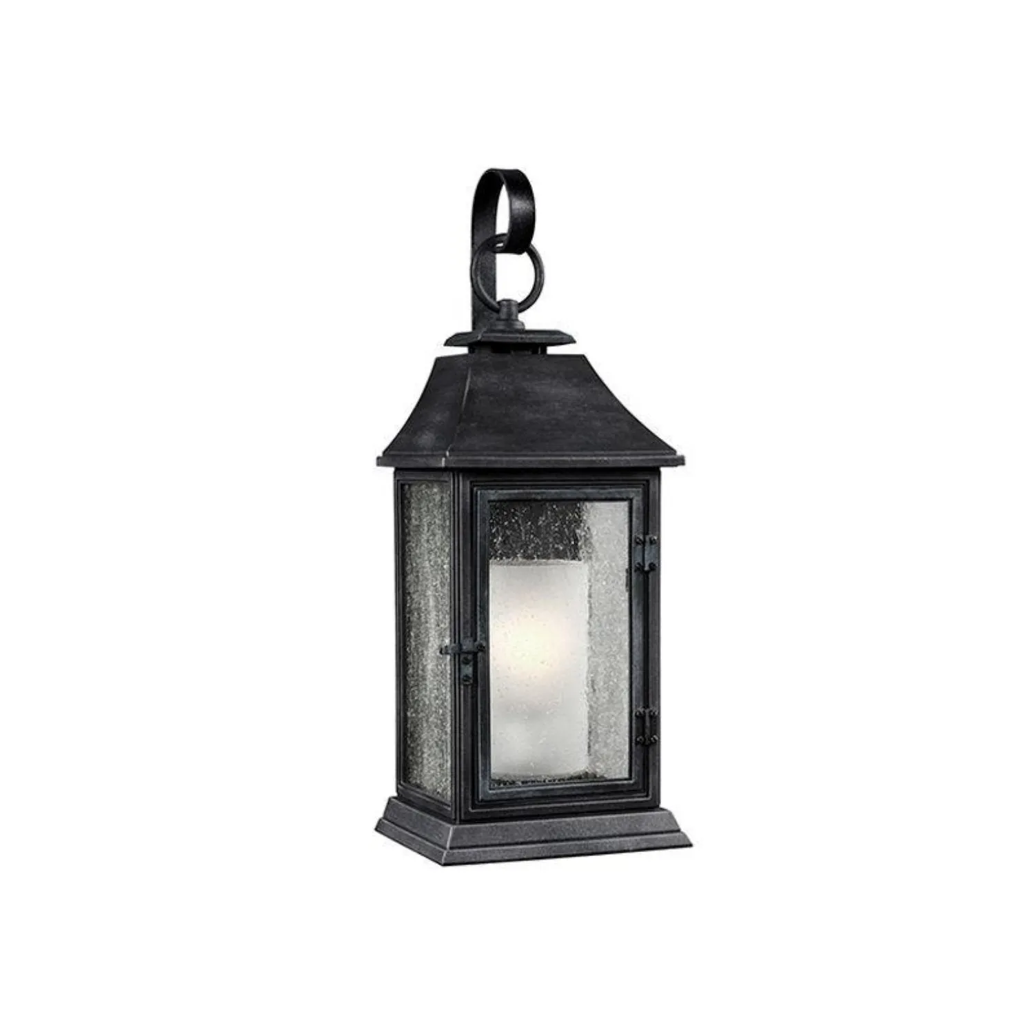 Shepherd Wall Lantern E27 Dark Weathered Zinc in Different Sizes Elstead Lighting - ELS.FE-SHEPHERD-2