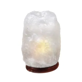 Small White Salt Lamp