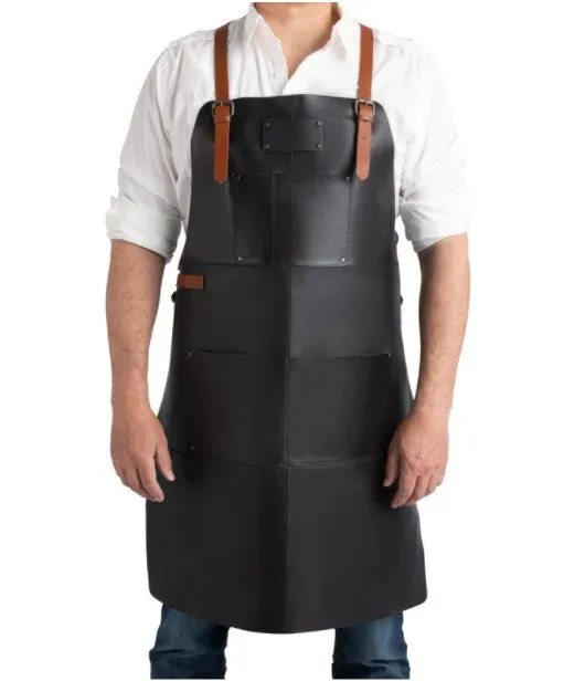 Soft Leather Apron - Elevate Your Professional Performance