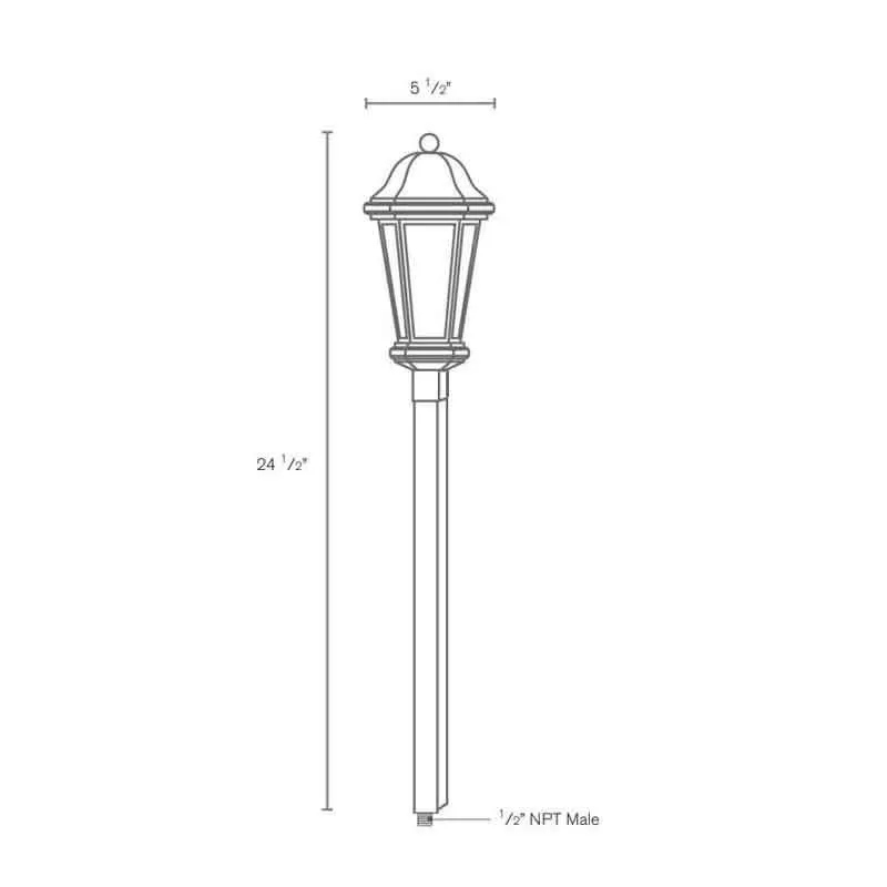 SPJ Lighting SPJ04-02 Garden Lantern