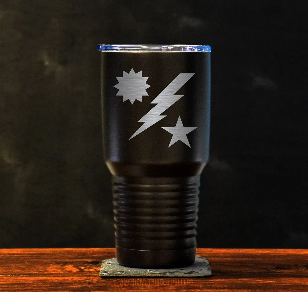 Star Sun Bolt Tumbler