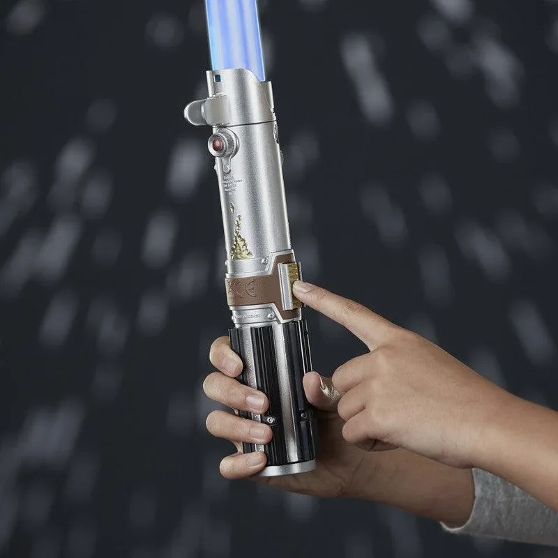 Star Wars Rey Electronic Blue Lightsaber Toy