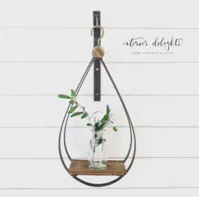 Teardrop Hanging Bottle Holder