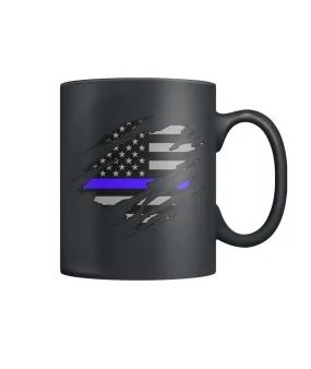 Thin Blue Line - Support Mug