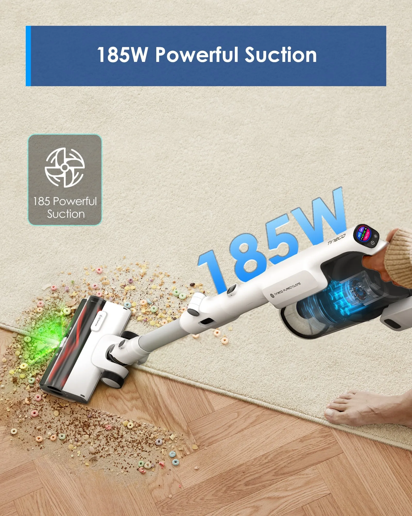 Tineco Pure ONE A50S Cordless Stick Vacuum Cleaner