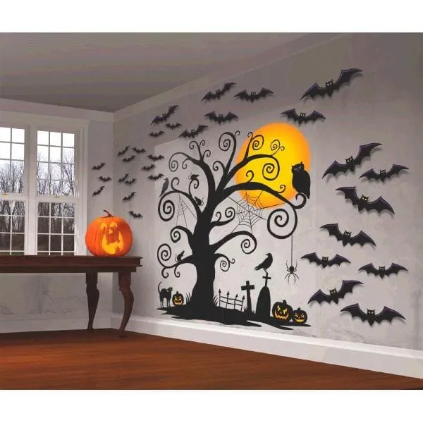 Tree Bats Scene Setter Mega Value Pack