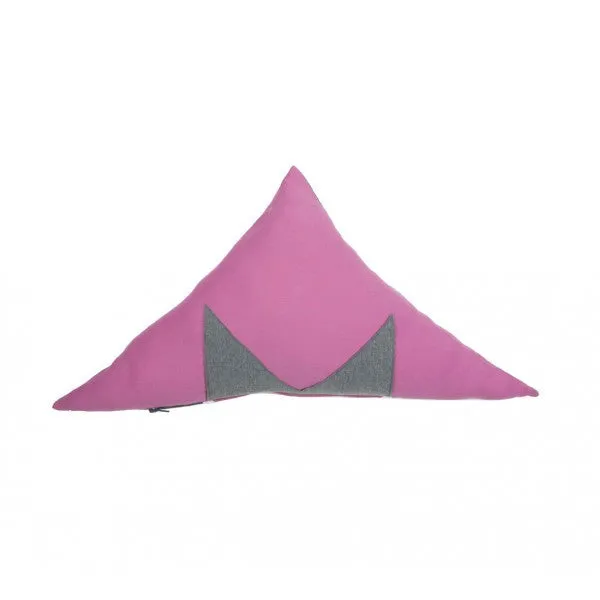 Vinyl Triangle Cushion