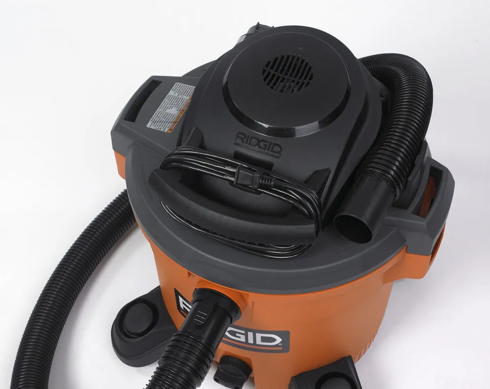 Wet/Dry Vacuum - Ridgid WD1270EX 12 Gallon Portable Vac 40123