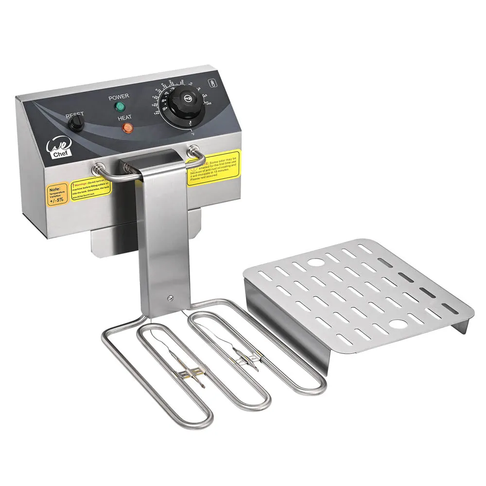 Yescom Commercial Deep Fryer Double Basket 220V 7200W