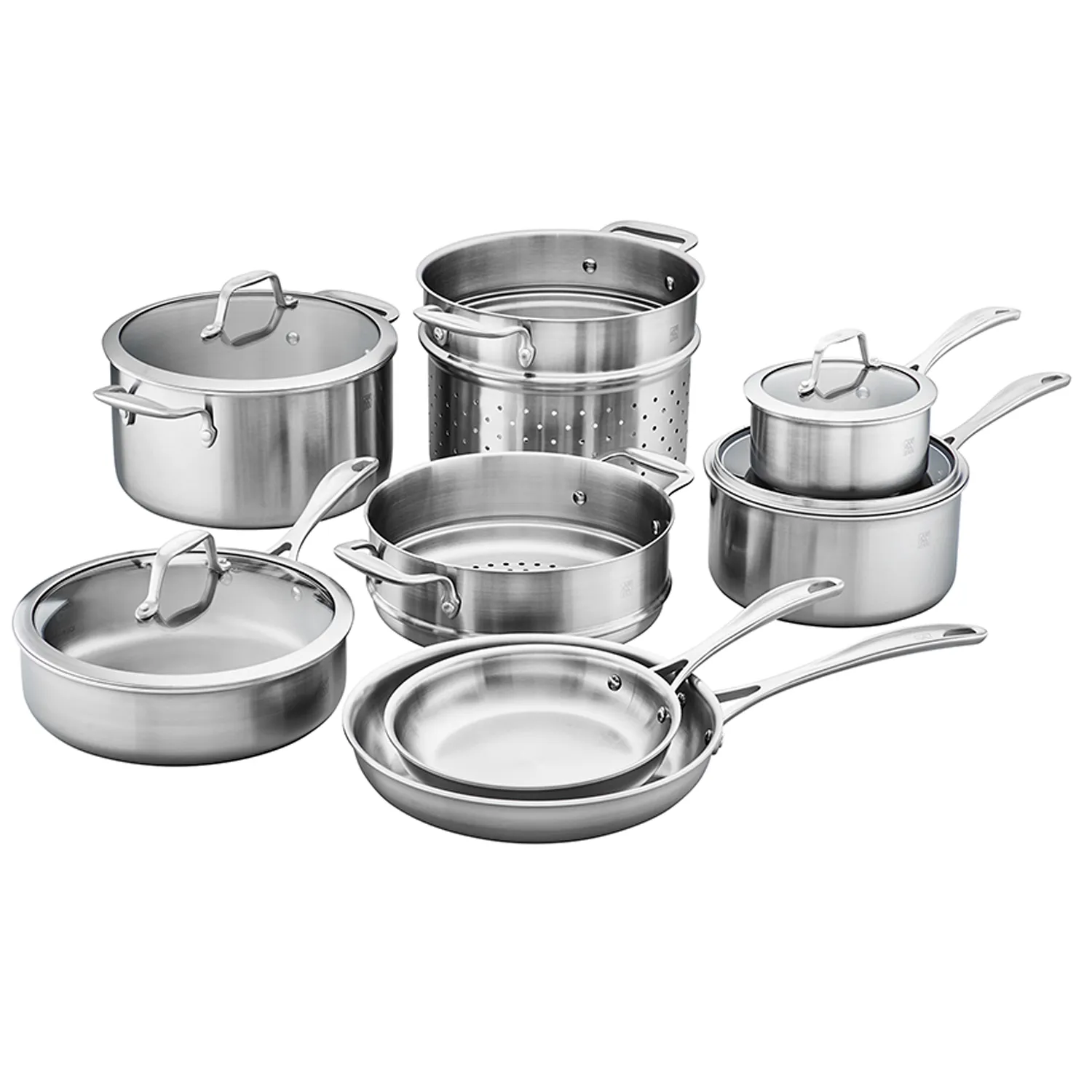 Zwilling Spirit Stainless 12-Piece Cookware Set